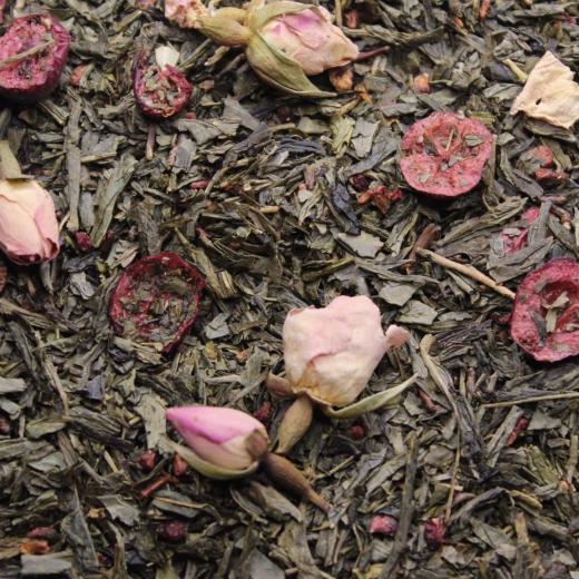 Sencha Cranberry Rose