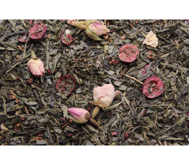 Sencha Cranberry Rose