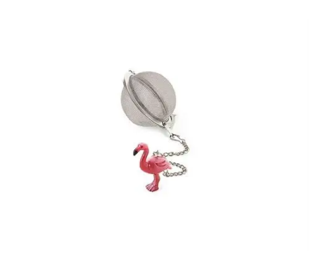 Thee ei met flamingo